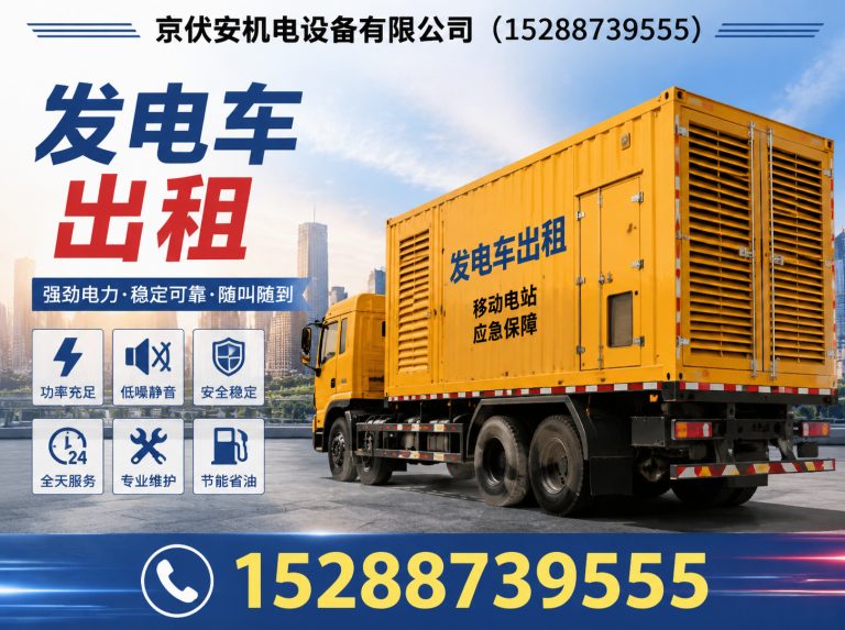 金昌发电机出租展示图